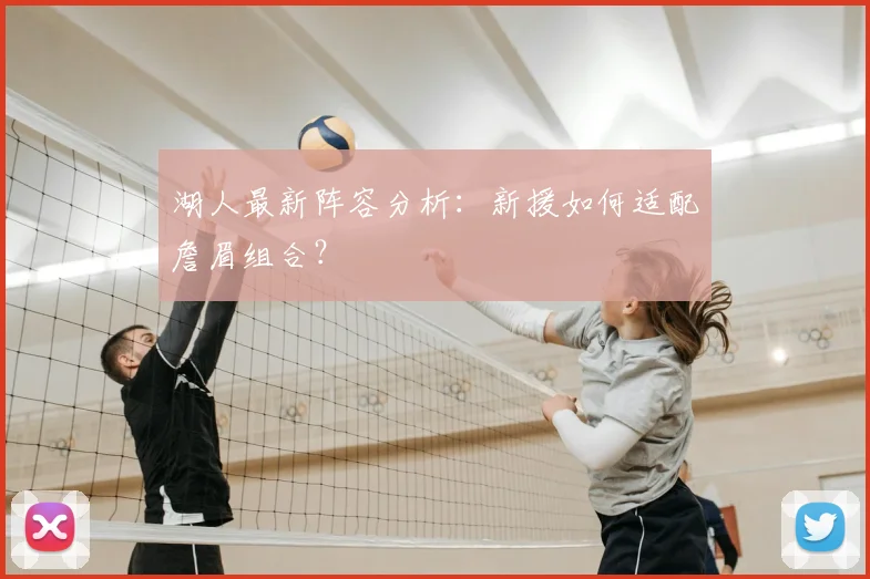湖人最新阵容分析：新援如何适配詹眉组合？